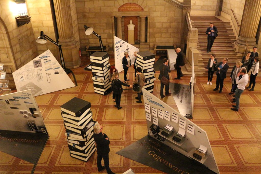 Rosenburg-Ausstellung im Hanseatischen Oberlandesgericht.